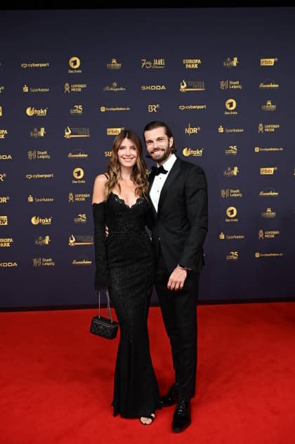 Stella Sellere and Dominik Krzysztofek at the 32nd Golden Hen Awards ceremony in 2026 at the Leipzig Trade Fair, September 4, 2026 Copyright: xMatthiasxWehnertx