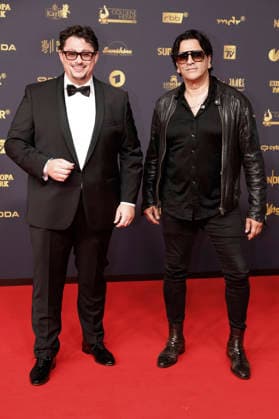 Ricardo Marinello with a guest at the 32nd Golden Hen Awards ceremony in 2026 at the Leipzig Trade Fair, September 4, 2026 Foto:xR.xStoffelsx xFuturexImagex henne_6509