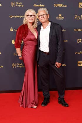 Gunda Niemann Stirnemann and a guest at the 32nd Golden Hen Awards ceremony in 2026 at the Leipzig Trade Fair, September 4, 2026 Foto:xR.xStoffelsx xFuturexImagex henne_6510