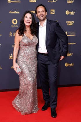 Mariella Ahrens with her partner Marco van Dre at the 32nd Golden Hen Awards ceremony in 2026 at the Leipzig Trade Fair, September 4, 2026 Foto:xR.xStoffelsx xFuturexImagex henne_6522
