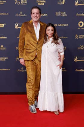 Torsten Lenkeit and Arzu Bazman at the 32nd Golden Hen Awards ceremony in 2026 at the Leipzig Trade Fair, September 4, 2026 Foto:xR.xStoffelsx xFuturexImagex henne_6577