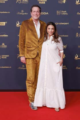 Torsten Lenkeit and Arzu Bazman at the 32nd Golden Hen Awards ceremony in 2026 at the Leipzig Trade Fair, September 4, 2026 Foto:xR.xStoffelsx xFuturexImagex henne_6578