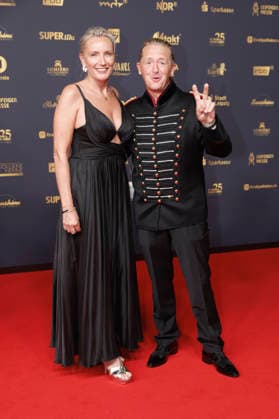 Jana Zobel with a guest at the 32nd Golden Hen Awards ceremony in 2026 at the Leipzig Trade Fair, September 4, 2026 Foto:xR.xStoffelsx xFuturexImagex henne_6524