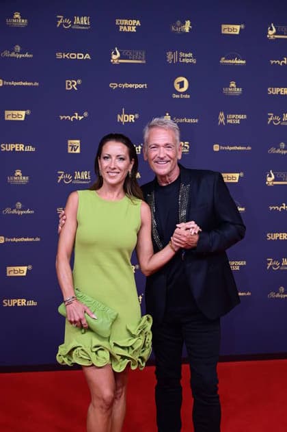 Olaf Berger and his wife Julia Berger at the 32nd Golden Hen Awards ceremony in 2026 at the Leipzig Trade Fair, September 4, 2026 Copyright: xMatthiasxWehnertx