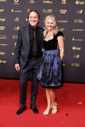 Ingo Dubinski with his partner Silke Fischer at the 32nd Golden Hen Awards ceremony in 2026 at the Leipzig Trade Fair, September 4, 2026 Foto:xR.xStoffelsx xFuturexImagex henne_6530