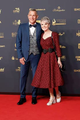 Andreas Schulz and Linda Feller at the 32nd Golden Hen Awards ceremony in 2026 at the Leipzig Trade Fair, September 4, 2026 Foto:xR.xStoffelsx xFuturexImagex henne_6539