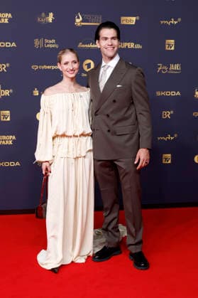 Minerva Hase and Nikita Wolodin at the 32nd Golden Hen Awards ceremony in 2026 at the Leipzig Trade Fair, September 4, 2026 Foto:xR.xStoffelsx xFuturexImagex henne_6540