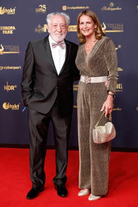 Dieter Hallervorden with his wife Christiane Zander at the 32nd Golden Hen Awards ceremony in 2026 at the Leipzig Trade Fair, September 4, 2026 Foto:xR.xStoffelsx xFuturexImagex henne_6595