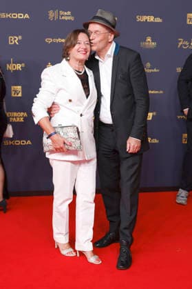Regina Kortyka and Horst Günter Marx at the 32nd Golden Hen Awards ceremony in 2026 at the Leipzig Trade Fair, September 4, 2026 Foto:xR.xStoffelsx xFuturexImagex henne_6609