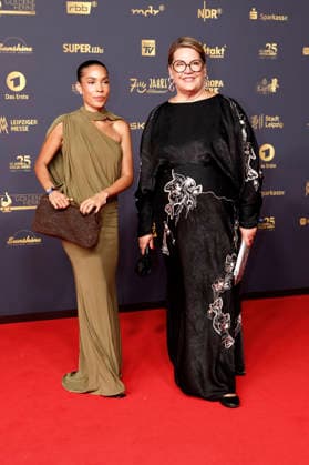 Annabelle Mandeng and Ilka Bessin at the 32nd Golden Hen Awards ceremony in 2026 at the Leipzig Trade Fair, September 4, 2026 Foto:xR.xStoffelsx xFuturexImagex henne_6615