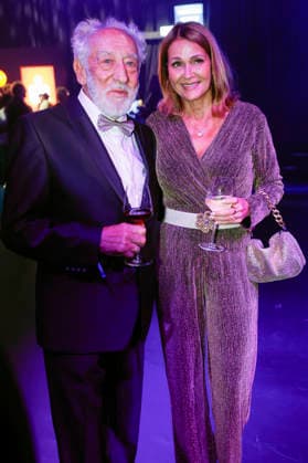 Dieter Hallervorden with his wife Christiane Zander at the 32nd Golden Hen Awards ceremony in 2026 at the Leipzig Trade Fair, September 4, 2026 Foto:xR.xStoffelsx xFuturexImagex henne_6683