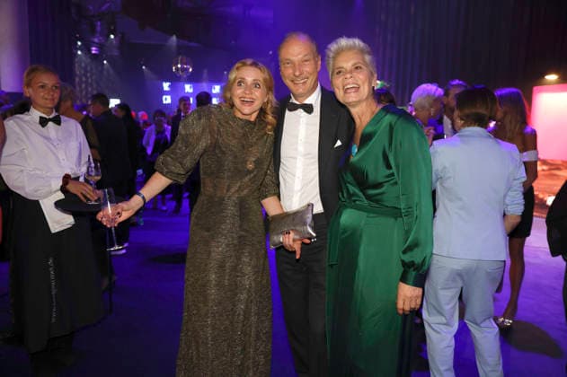 Christine Sommer, Martin Brambach, and Sarah Wiener at the 32nd Golden Hen Awards ceremony in 2026 at the Leipzig Trade Fair, September 4, 2026 Foto:xR.xStoffelsx xFuturexImagex henne_6695
