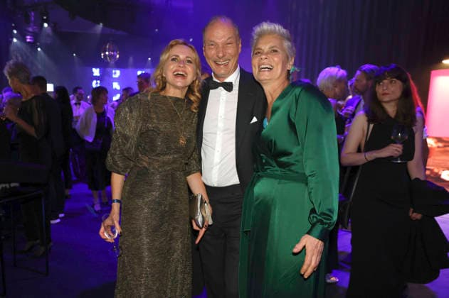 Christine Sommer, Martin Brambach, and Sarah Wiener at the 32nd Golden Hen Awards ceremony in 2026 at the Leipzig Trade Fair, September 4, 2026 Foto:xR.xStoffelsx xFuturexImagex henne_6696