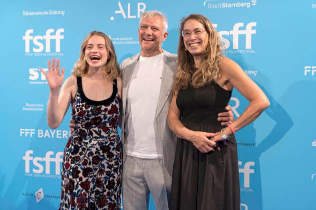 Luna Wedler, Matthias Helwig, and Susanne Zehm at the 8th Hannelore Elsner Prize ceremony at the 20th Five Lakes Film Festival 2026 in the Schlossberghalle in Starnberg, September 4, 2026 Foto:xN.xKolinzx xFuturexImagex wedler_6912