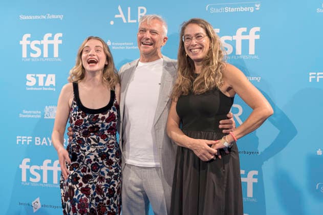Luna Wedler, Matthias Helwig, and Susanne Zehm at the 8th Hannelore Elsner Prize ceremony at the 20th Five Lakes Film Festival 2026 in the Schlossberghalle in Starnberg, September 4, 2026 Foto:xN.xKolinzx xFuturexImagex wedler_6914