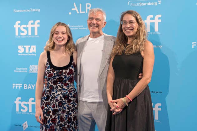 Luna Wedler, Matthias Helwig, and Susanne Zehm at the 8th Hannelore Elsner Prize ceremony at the 20th Five Lakes Film Festival 2026 in the Schlossberghalle in Starnberg, September 4, 2026 Foto:xN.xKolinzx xFuturexImagex wedler_6915