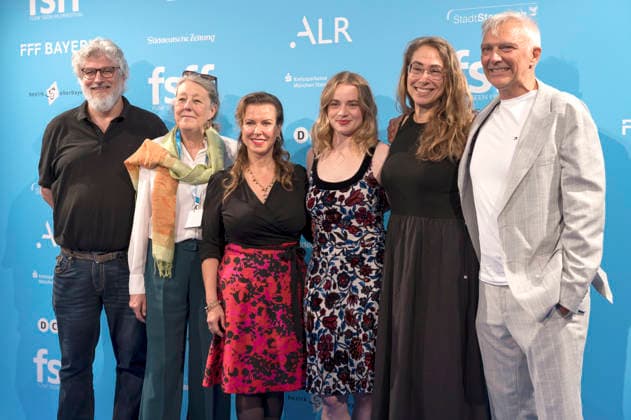 Carsten Zehm, a guest, Susanne Zehm, Luna Wedler, Katalin Gödrös, and Matthias Helwig at the 8th Hannelore Elsner Prize ceremony during the 20th Five Lakes Film Festival in 2026 at the Schlossberghalle in Starnberg, September 4, 2026 Foto:xN.xKolinzx xFuturexImagex wedler_6917