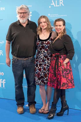 Carsten Zehm, Luna Wedler, and Katalin Gödrös at the 8th Hannelore Elsner Prize ceremony during the 20th Five Lakes Film Festival in 2026 at the Schlossberghalle in Starnberg, September 4, 2026 Foto:xN.xKolinzx xFuturexImagex wedler_6918
