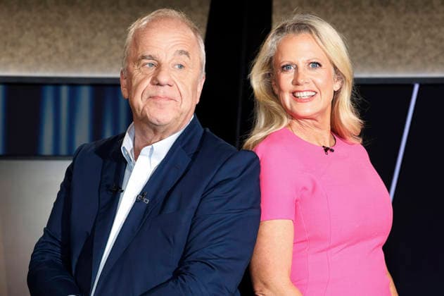 Hubertus Meyer Burckhardt and Barbara Schöneberger during the taping of the NDR Talk Show at the NDR television studio in Lokstedt, Hamburg, September 4, 2026 Foto:xH.xHartmannx xFuturexImagex ndr_talk0409_6932