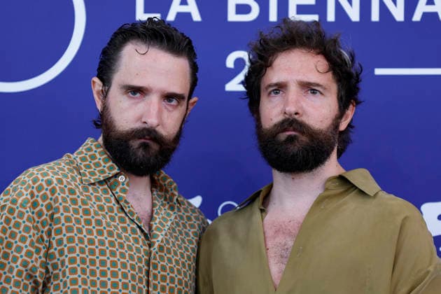 September 5, 2026, Venice, ITALY: Italian screenwriters Damiano (L) and Fabio D Innocenzo pose for the photocell of ™Serpenti at the 83rd annual Venice International Film Festival, in Venice, Italy, 05 September 2026. The movie is presented out the competition at the festival running from 02 to 12 September 2026. ANSA FABIO FRUSTACI. Venice ITALY  - ZUMAa110 20260905_zaf_a110_002 Copyright: xFabioxFrustacix