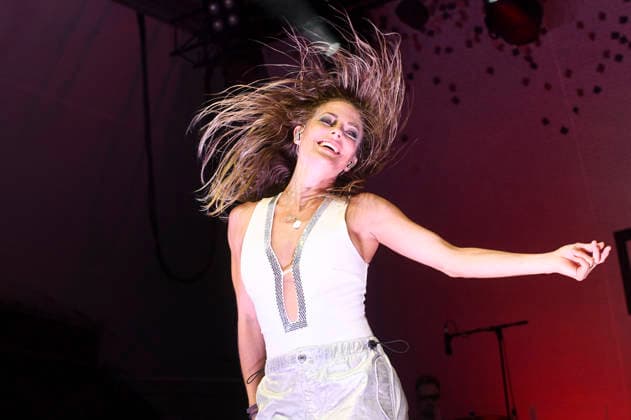 Sandy Mölling of the No Angels at a concert on the TwentyFive Live Anniversary Tour at the Parkbühne in Hanover, September 4, 2026 Foto:xN.xHeuselx xFuturexImagex angels_6910