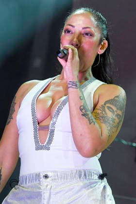 Jessica Wahls of the No Angels at a concert on the TwentyFive Live Anniversary Tour at the Parkbühne in Hanover, September 4, 2026 Foto:xN.xHeuselx xFuturexImagex angels_6913
