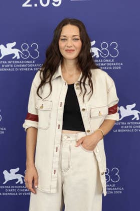 Venice 2026 Marion Cotillard Photocall NB Marion Cotillard Chanel Mentor attending the Biennale College Cinema Photocall as part of the 83th Venice International Film Festival at the Lido in Venice, Italy on September 05, 2026. Photo by Nasser Berzane ABACAPRESS.COM Venice Italy  Copyright: xBerzanexNasser ABACAx