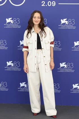 Venice 2026 Marion Cotillard Photocall NB Marion Cotillard Chanel Mentor attending the Biennale College Cinema Photocall as part of the 83th Venice International Film Festival at the Lido in Venice, Italy on September 05, 2026. Photo by Nasser Berzane ABACAPRESS.COM Venice Italy  Copyright: xBerzanexNasser ABACAx