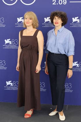 Venice 2026 Biennale College Cinema Photocall NB Raffaella Pontarelli, Maria Giovanna Cicciari attending the Biennale College Cinema Photocall as part of the 83th Venice International Film Festival at the Lido in Venice, Italy on September 05, 2026. Photo by Nasser Berzane ABACAPRESS.COM Venice Italy  Copyright: xBerzanexNasser ABACAx