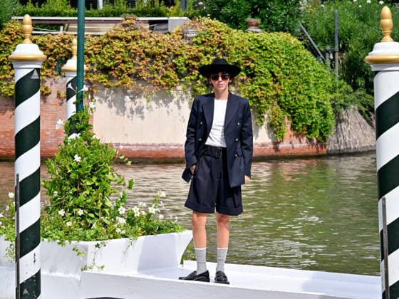 IPA88140652 - Venice, 83rd Venice International Film Festival 2026 - Day 4 - Arrivals at the Excelsior Hotel pier - Pictured: Ariete (singer Arianna Del Giaccio)  Copyright: xManuelexMangiarottix xPoolxPhotoxEventsx08x 88140652