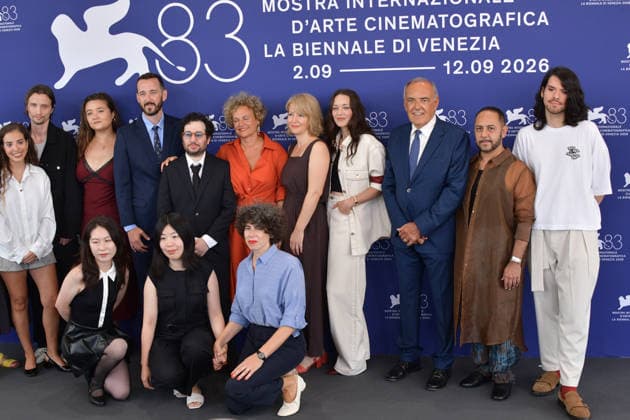 83rd Venice Film Festival Photocall with Marion Cotillard 83rd Venice Film Festival Venice International Film Festival Marion Cotillard attends the BIENNALE COLLEGE CINEMA 15th Edition photocall Photos by Thomas Bohlen Starface 459423 September 5, 2026 Venice Italy  Copyright: xThomasxBohlenx STAR_459423_006