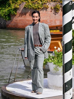 IPA88141171 - Venice, 83rd Venice International Film Festival 2026 - Day 4 - Arrivals at the Excelsior Hotel pier - Pictured: Esmeralda Pimentel  Copyright: xManuelexMangiarottix xPoolxPhotoxEventsx08x 88141171