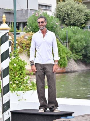 IPA88141053 - Venice, 83rd Venice International Film Festival 2026 - Day 4 - Arrivals at the Excelsior Hotel™s pier - Pictured: Umberto Pengo  Copyright: xManuelexMangiarottix xPoolxPhotoxEventsx08x 88141053