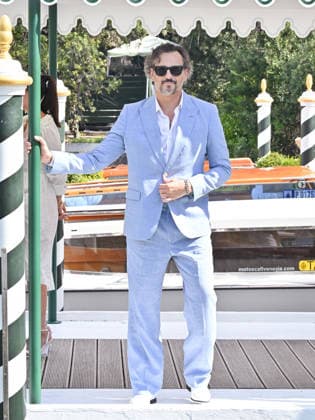 IPA88141168 - Venice, 83rd Venice International Film Festival 2026 - Day 4 - Arrivals at the Excelsior Hotel™s pier - Pictured: Asier Etxeandia  Copyright: xManuelexMangiarottix xPoolxPhotoxEventsx08x 88141168