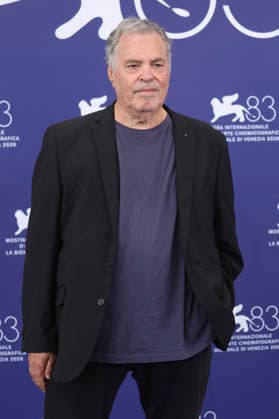 Amos Gitai at the photocall for the documentary *The Road to Jericho* at the 2026 Venice Biennale, the 83rd Venice International Film Festival, at the Palazzo del Casino in Venice, September 5, 2026 Foto:xD.xBedrosianx xFuturexImagex jericho_6906