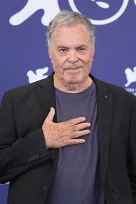 Amos Gitai at the photocall for the documentary *The Road to Jericho* at the 2026 Venice Biennale, the 83rd Venice International Film Festival, at the Palazzo del Casino in Venice, September 5, 2026 Foto:xD.xBedrosianx xFuturexImagex jericho_6909