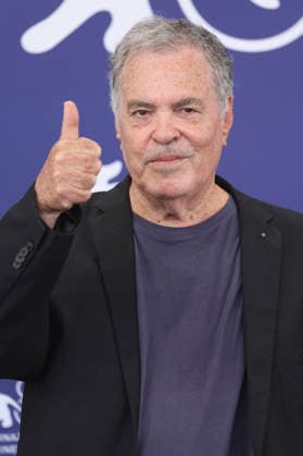 Amos Gitai at the photocall for the documentary *The Road to Jericho* at the 2026 Venice Biennale, the 83rd Venice International Film Festival, at the Palazzo del Casino in Venice, September 5, 2026 Foto:xD.xBedrosianx xFuturexImagex jericho_6911