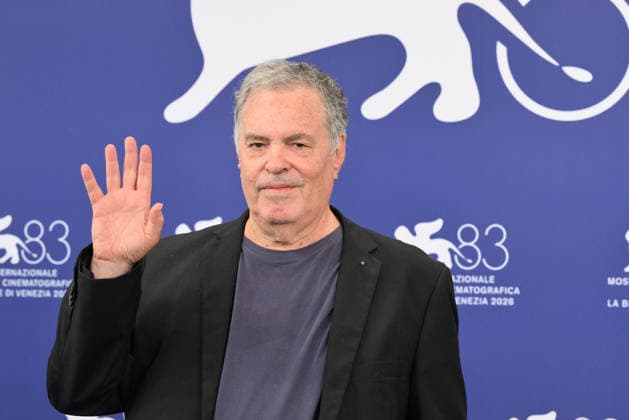 September 5, 2026, Venice, Rome, Italy: Director and screenwriter Amos Gitai during the photocall for The Road to Jericho at the 83rd Venice Film Festival. Venice, September 4, 2026 Venice Italy  - ZUMAa289 20260905_zia_a289_043 Copyright: xMariaxLauraxAntonellix xAgfx
