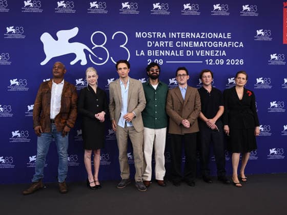 IPA88144254 - Venice, 83rd Venice International Film Festival 2026 Day 4 PRIMETIME photocall Pictured: Bokeem Woodbine, Phoebe Bridgers, Robert Pattinson, Ajon Singh, Lance Oppenheim, Skyler Gisondo, and Merritt Wever  Copyright: xAlbertoxTerenghix xPoolxPhotoxEventsx08x 88144254