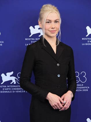 IPA88144423 - Venice, 83rd Venice International Film Festival 2026 - Day 4 - PRIMETIME photocall - Pictured: Phoebe Bridgers  Copyright: xAlbertoxTerenghix xPoolxPhotoxEventsx08x 88144423