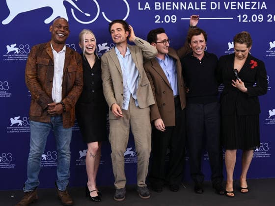 IPA88144274 - Venice, 83rd Venice International Film Festival 2026 - Day 4 - PRIMETIME photocall - Pictured: Bokeem Woodbine, Phoebe Bridgers, Robert Pattinson, Lance Oppenheim, Skyler Gisondo, and Merritt Wever  Copyright: xAlbertoxTerenghix xPoolxPhotoxEventsx08x 88144274