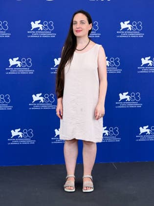 IPA88141658 - Venice, 83rd Venice International Film Festival 2026 - Day 4. My Undesirable Friends: Part II photocall. Pictured: Elena Kostyuchenko  Copyright: xAlbertoxTerenghix xPoolxPhotoxEventsx08x 88141658