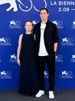 IPA88141668 - Venice, 83rd Venice International Film Festival 2026 - Day 4. Photocall for My Undesirable Friends: Part II. Pictured: Nataliya Gumenyuk, Peter Ruzavin  Copyright: xAlbertoxTerenghix xPoolxPhotoxEventsx08x 88141668