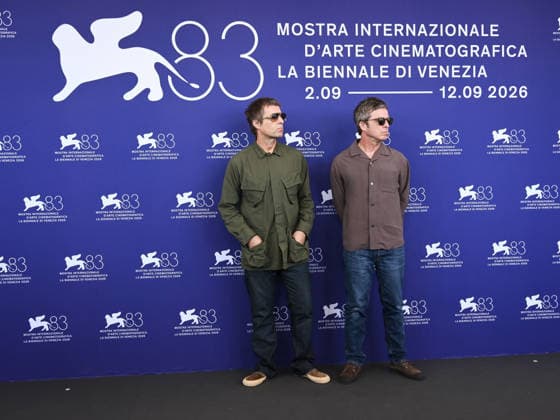 IPA88144556 - Venice, 83rd Venice International Film Festival 2026 - Day 4 - Photocall for Oasis: Don t Look Back in Anger - Pictured: Liam Gallagher and Noel Gallagher  Copyright: xAlbertoxTerenghix xPoolxPhotoxEventsx08x 88144556