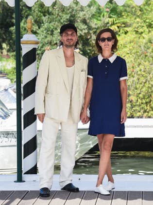 IPA88145715 - Venice, 83rd Venice International Film Festival 2026 Day 4 Arrivals at the Excelsior Hotel™s pier Pictured: Luca Marinelli, Alissa Jung  Copyright: xFrancescaxViecelix xFrancescaxViecelix 88145715