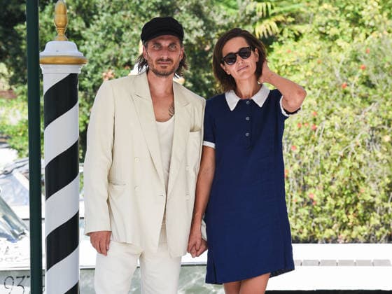 IPA88145722 - Venice, 83rd Venice International Film Festival 2026 Day 4 Arrivals at the Excelsior Hotel pier Pictured: Luca Marinelli, Alissa Jung  Copyright: xFrancescaxViecelix xFrancescaxViecelix 88145722