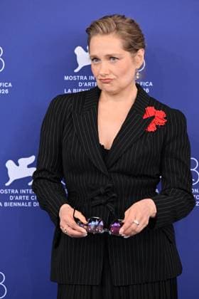 September 5, 2026, Venice, Rome, Italy: Merritt Wever during the photocall for the film Primetime, 83rd Venice International Film Festival, Venice, September 5, 2026 Venice Italy  - ZUMAa289 20260905_zia_a289_104 Copyright: xMariaxLauraxAntonellix xAgfx
