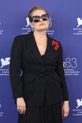Merritt Wever at the photocall for the movie *Primetime* at the 2026 Venice Biennale, the 83rd Venice International Film Festival, at the Palazzo del Casino in Venice, September 5, 2026 Foto:xD.xBedrosianx xFuturexImagex primetime_6899