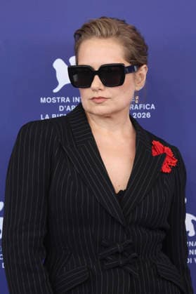 Merritt Wever at the photocall for the movie *Primetime* at the 2026 Venice Biennale, the 83rd Venice International Film Festival, at the Palazzo del Casino in Venice, September 5, 2026 Foto:xD.xBedrosianx xFuturexImagex primetime_6900