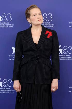 Merritt Wever at the photocall for the movie *Primetime* at the 2026 Venice Biennale, the 83rd Venice International Film Festival, at the Palazzo del Casino in Venice, September 5, 2026 Foto:xD.xBedrosianx xFuturexImagex primetime_6901